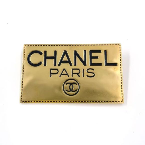 CHANEL leather COCO Mark Ribbon Gold Metal boots Shoes heel G35254 black 37 1/2 C